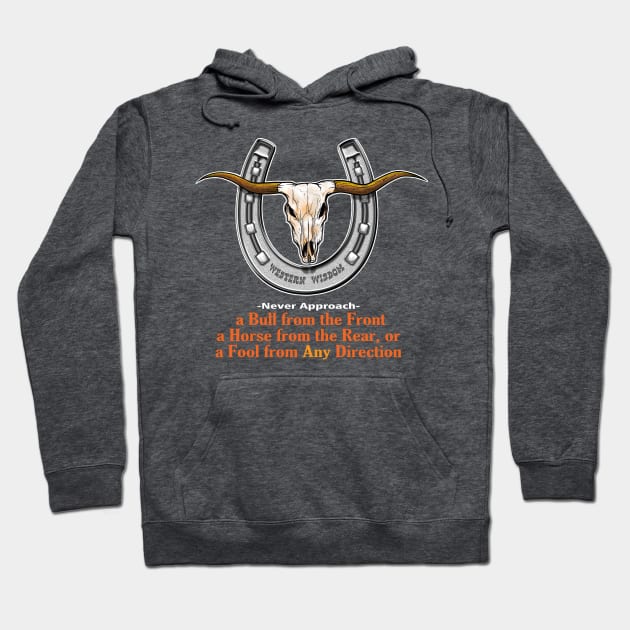 Western Wisdom Hoodie by the Mad Artist